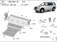 Scut motor Mercedes ML W163 48