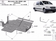 Scut metalic cutie de viteză și reductor Mercedes Vito W639, varianta 4x4 automată 48