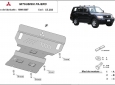 Scut motor și radiator Mitsubishi Pajero 3 (V60, V70) 48