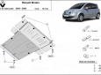 Scut motor Renault Modus 48