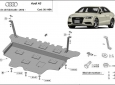 Scut motor Audi A3 (8V) - cutie de viteză automată 48