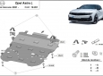 Scut motor Opel Astra L 50