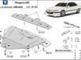 Scut motor și cutie de viteză Peugeot 406 50