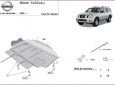 Scut motor din aluminiu Nissan Pathfinder 50