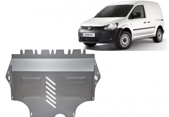 Scut auto din aluminiu VW Caddy cu WEBASTO