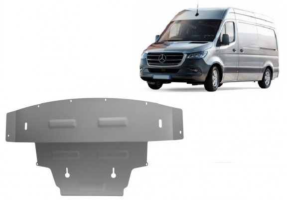 Scut auto din aluminiu Mercedes Sprinter Tracțiune spate