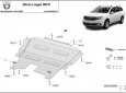 Scut motor din aluminiu Dacia Logan MCV 54
