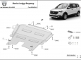 Scut motor din aluminiu Dacia Lodgy Stepway 54