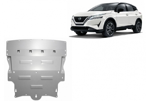 Scut auto din aluminiu Nissan Qashqai J12