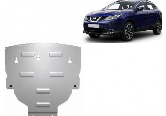 Scut auto din aluminiu Nissan Qashqai J11