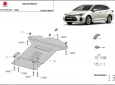 Scut antifurt din aluminiu pentru catalizator Suzuki Swace  54