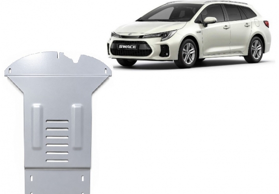 Scut antifurt din aluminiu pentru catalizator Suzuki Swace 