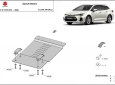 Scut antifurt din aluminiu pentru catalizator Suzuki Swace 54