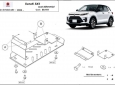 Set de scuturi Suzuki SX 4 55