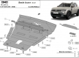 Scut motor din aluminiu Dacia Duster - 4x2 55