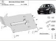 Scut motor și cutie de viteză Mercedes B-Class 60