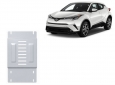 Scut antifurt din aluminiu pentru catalizator Toyota C-HR 60