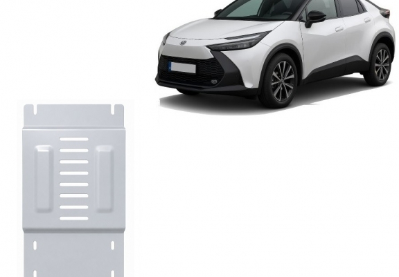Scut antifurt din aluminiu pentru catalizator Toyota C-HR