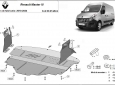 Scut motor din aluminiu Renault Master 60