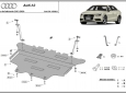 Scut motor din aluminiu Audi A3 63
