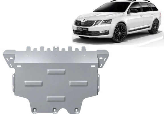 Scut auto din aluminiu Skoda Octavia 3