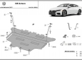 Scut motor din aluminiu Volkswagen Arteon 63