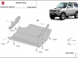 Scut motor din aluminiu Suzuki Jimny  60