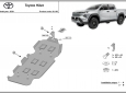Scut rezervor Toyota Hilux 63