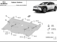 Scut motor din aluminiu Subaru Soltera 63