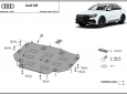 Scut cutie de viteză Audi Q8 63