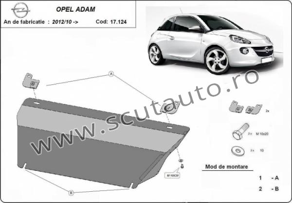 Scut auto Opel Adam