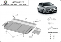 Scut auto și cutie de viteză Alfa Romeo 147