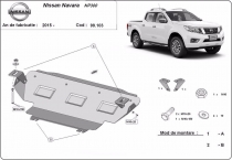 Scut radiator Nissan Navara NP300 după 2015