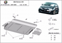 Scut auto Alfa Romeo 156