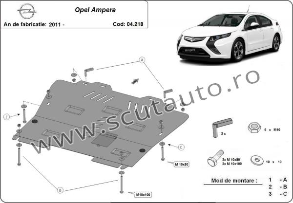 Scut auto Opel Ampera