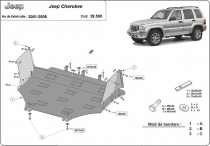 Scut auto  Jeep Cherokee - KJ
