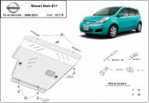 Scut auto Nissan Note