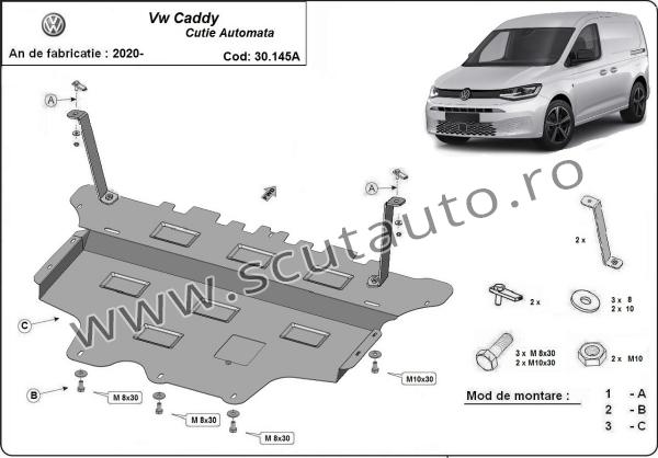 Scut auto VW Caddy - cutie de viteză automată