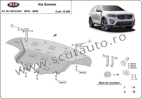 Scut auto Kia Sorento 