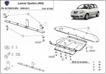 Scut auto Lancia Ypsilon (843)