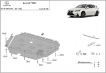 Scut auto Lexus CT200H