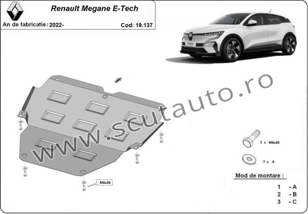 Scut auto Renault Megane E-Tech