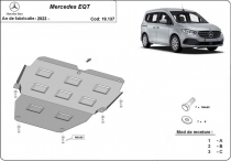 Scut auto Mercedes EQT