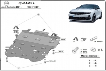 Scut auto Opel Astra L