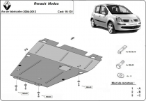 Scut auto Renault Modus