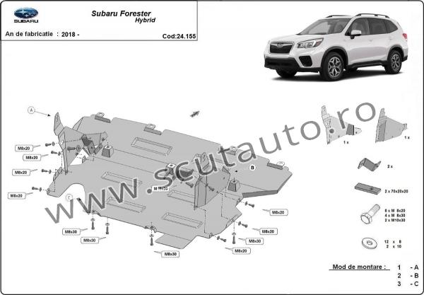 Scut auto Subaru Forester Hybrid