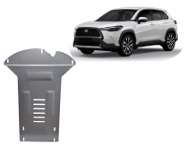 Scut antifurt din aluminiu pentru catalizator Toyota Corolla Cross