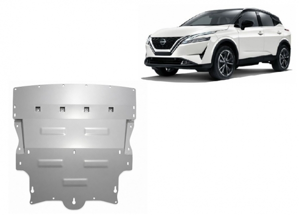 Scut auto din aluminiu Nissan Qashqai J12