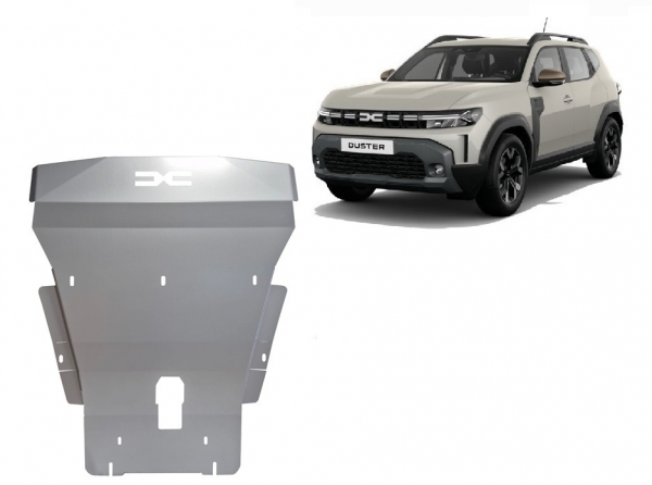 Scut auto din aluminiu Dacia Duster - 4x2