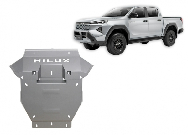 Scut auto din aluminiu  Toyota Hilux EV 